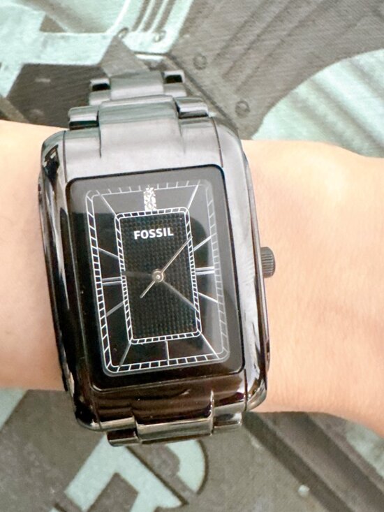 Fossil CE1032 Stainless Steel Analog Dial Quartz Wrist Watch Black main image 4